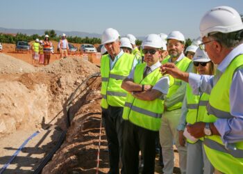 ACUAES avanza en las obras para garantizar el abastecimiento de calidad al Campo de Calatrava, Daimiel y Ciudad Real con una inversión prevista de 95 millones