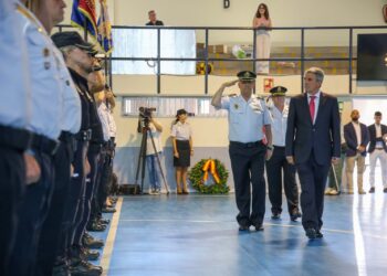 Sabrido recuerda a los Policías Nacionales víctimas de terrorismo y anima al cuerpo a seguir trabajando porque “España lo merece”