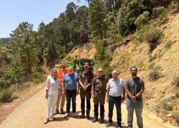 El delegado de la Junta asegura que los trabajos en Los Chorros son “una emergencia” y que en dos meses la zona podría volver a ser visitable