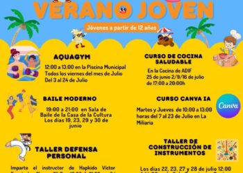 Nueva edición de ‘Verano Joven’ con siete actividades gratuitas para estos meses