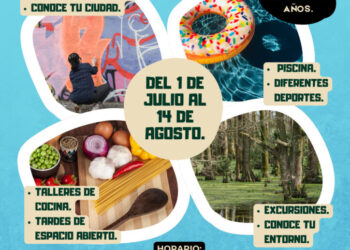 El Ayuntamiento presenta las actividades de verano para jóvenes de 12 a 17 años