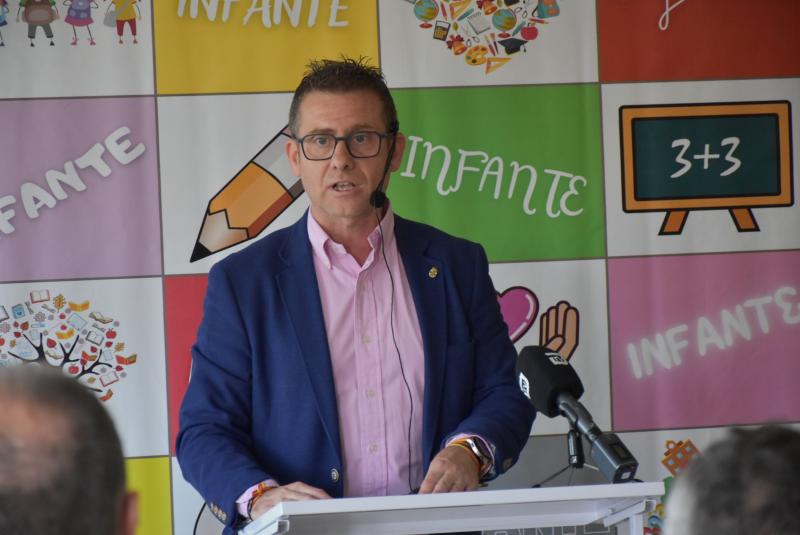 Calvo en la presentación