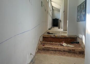 En marcha las obras para la mejora de la accesibilidad en el Teatro Auditorio ‘José Luis Perales’.