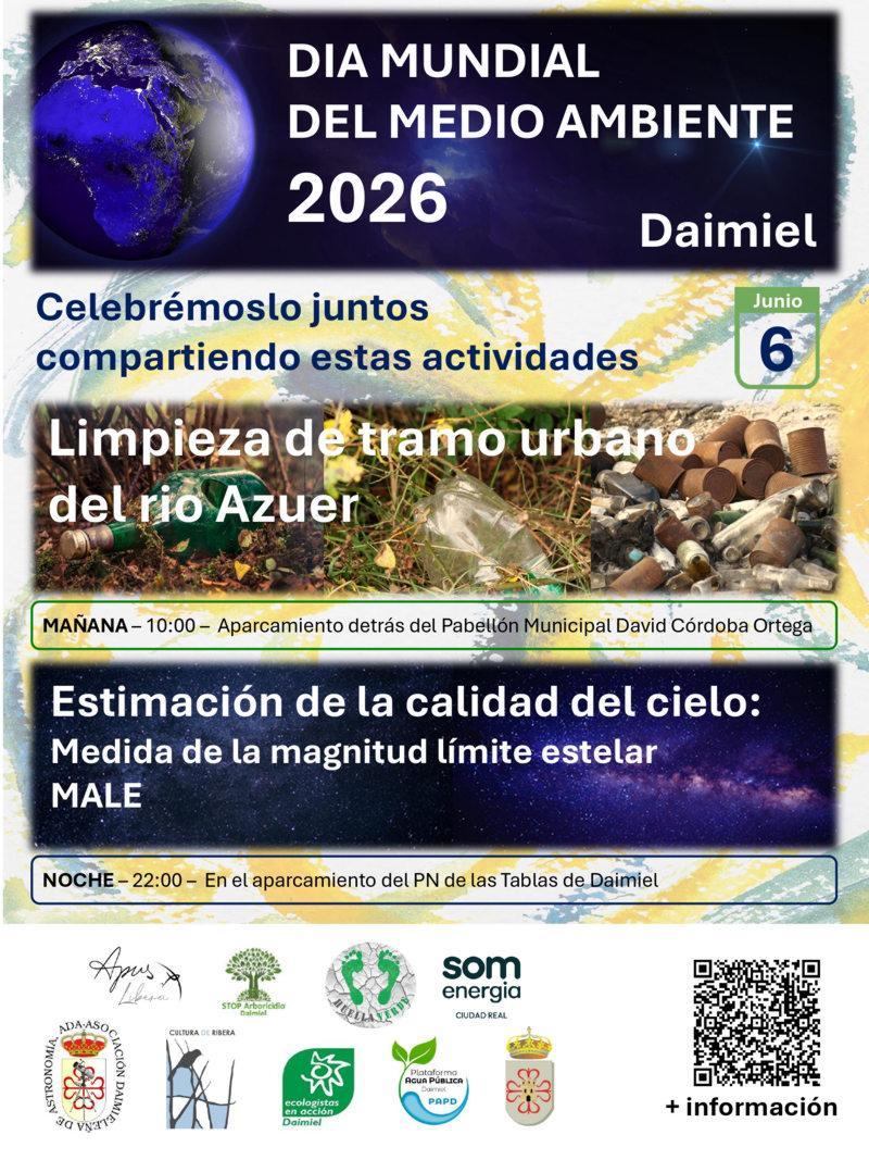 cartel jornada medio ambiente