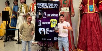 Los grandes conciertos de Ferias y Fiestas 2026 contarán con Malú, Hombres G y Leire Martínez junto al alcarreño Guille Toledano