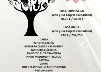 Abierta la preinscripción de nuevo alumnado en los talleres municipales de Cultura del curso 2026/2027