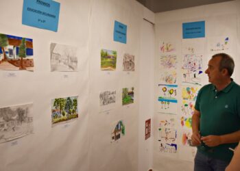 La exposición del 45º certamen de pintura Juan D’Opazo abre sus puertas con cerca de 1.300 dibujos