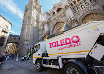 Toledo pone en marcha el dispositivo especial de limpieza con motivo de la Semana Grande del Corpus Christi