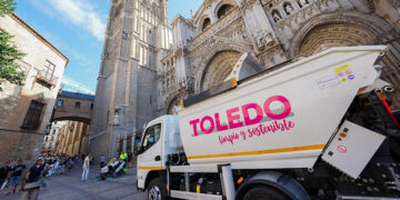 Toledo pone en marcha el dispositivo especial de limpieza con motivo de la Semana Grande del Corpus Christi