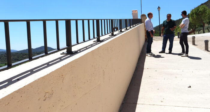 El empeño y trabajo del alcalde de Durón permite culminar una obra clave para la seguridad de los vecinos