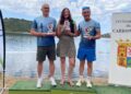 Histórico triplete del club natación Puertollano en Jaén: Tamaral, Muñoz y Rocío Bautista destacan en la travesía Corazón de Olavidia