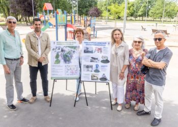 La Chopera contará con un nuevo parque infantil para jugar en la cuna de la aeroestación