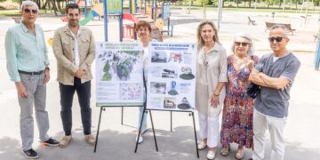 La Chopera contará con un nuevo parque infantil para jugar en la cuna de la aeroestación