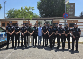 Los diez nuevos agentes de la Policía Local de Azuqueca comienzan el periodo de prácticas