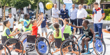 El Día del Deporte Deporte calienta los motores con deporte adaptado en el Jardinillo como cancha de inclusividad