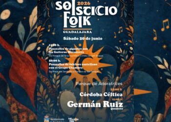 El verano llega a Guadalajara con gigantes, gaitas y una noche de folk