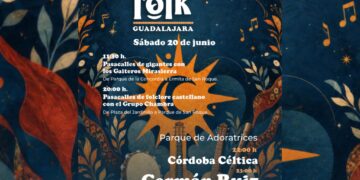 El verano llega a Guadalajara con gigantes, gaitas y una noche de folk